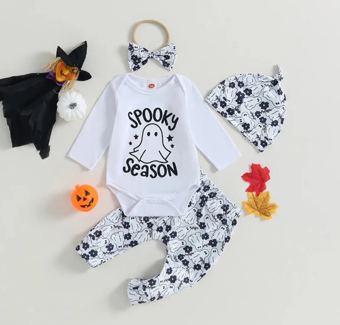 $10.00 - 3-6MX2, 6-12MX2 - Halloween Spooky Season 2 Pc Set