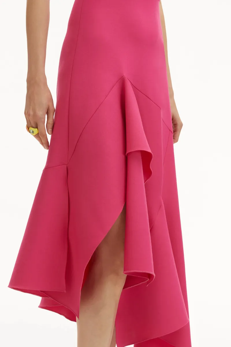 Asymmetrical Wool Dress