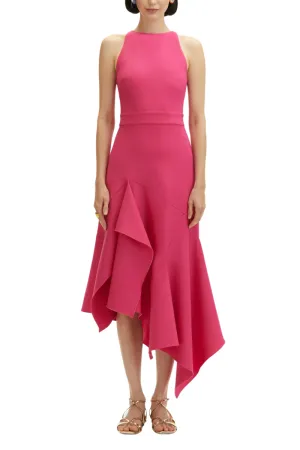 Asymmetrical Wool Dress
