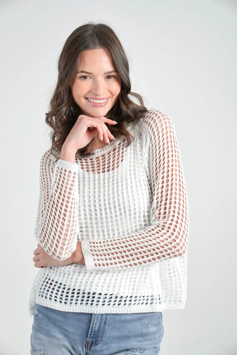 Bliss Open Knit Top