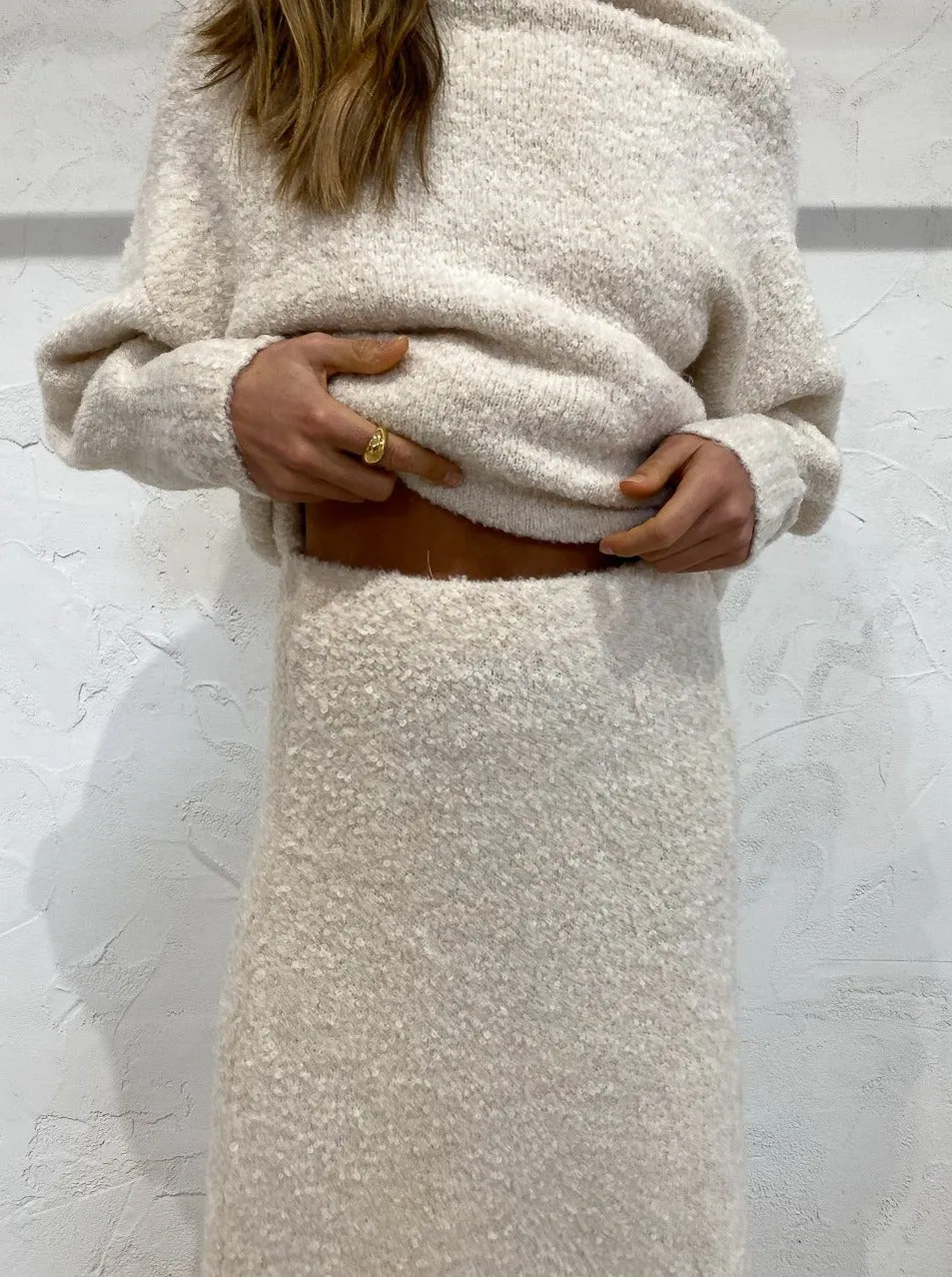 Camilla and Marc Pietro Skirt in Cream