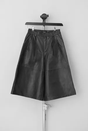 Charlot Leather Shorts