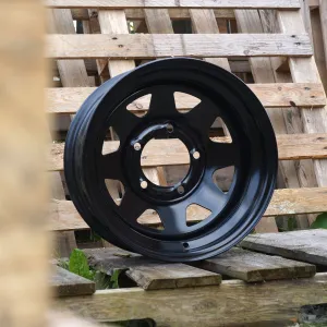 CLEARANCE - DOTZ Dakar Dark 15" Wheels for Suzuki Jimny (set of 4) - Black
