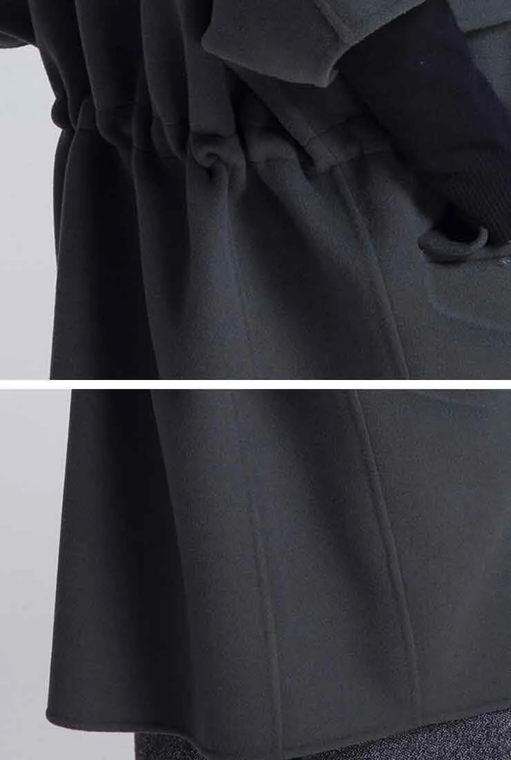 Double-sided Loose 100% Wool Cardigan Coat