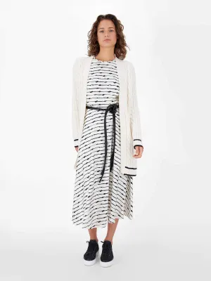 Gattini Silk Pleated Dress