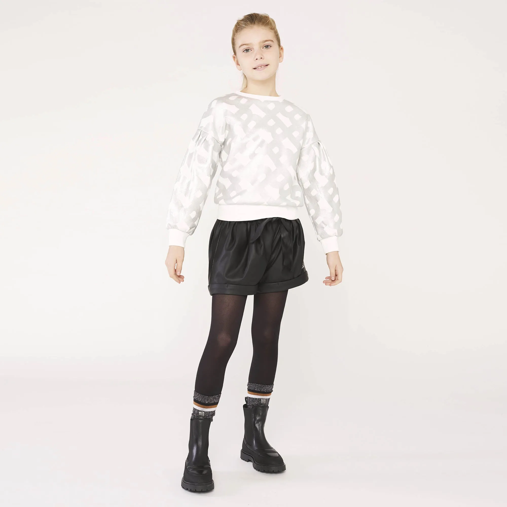 Hugo Boss Faux Leather Shorts