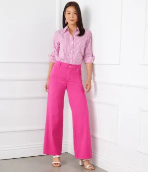 Karen Kane Full Length Wide-Leg Jeans