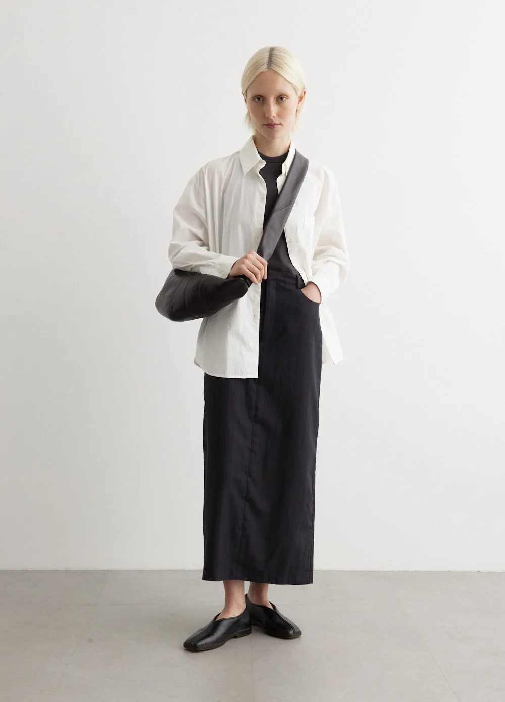 Long Stripe Skirt