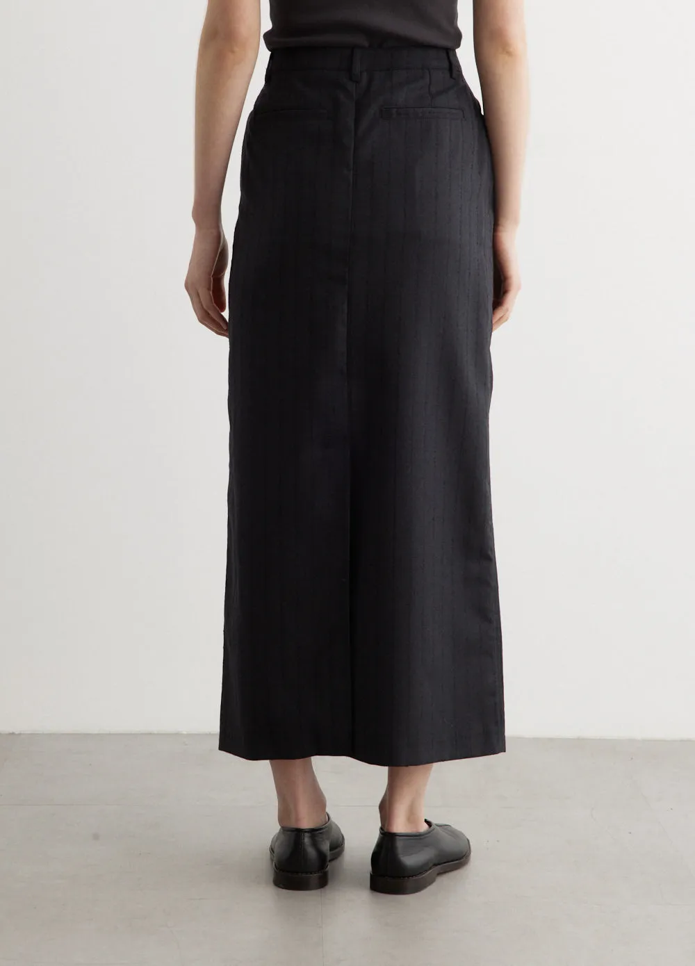 Long Stripe Skirt
