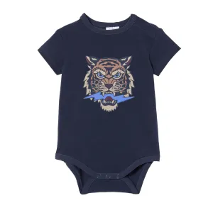 Milky Tiger Bubbysuit - Navy