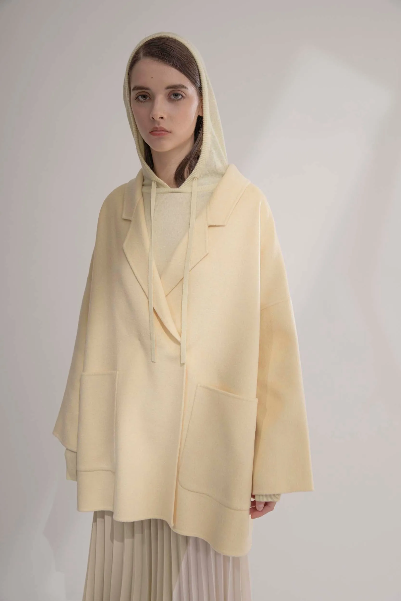 NORAH SUE Pure Cashmere Coat
