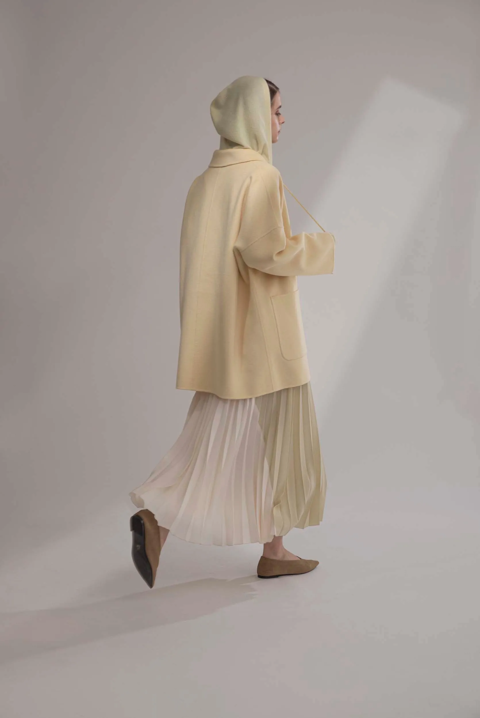 NORAH SUE Pure Cashmere Coat