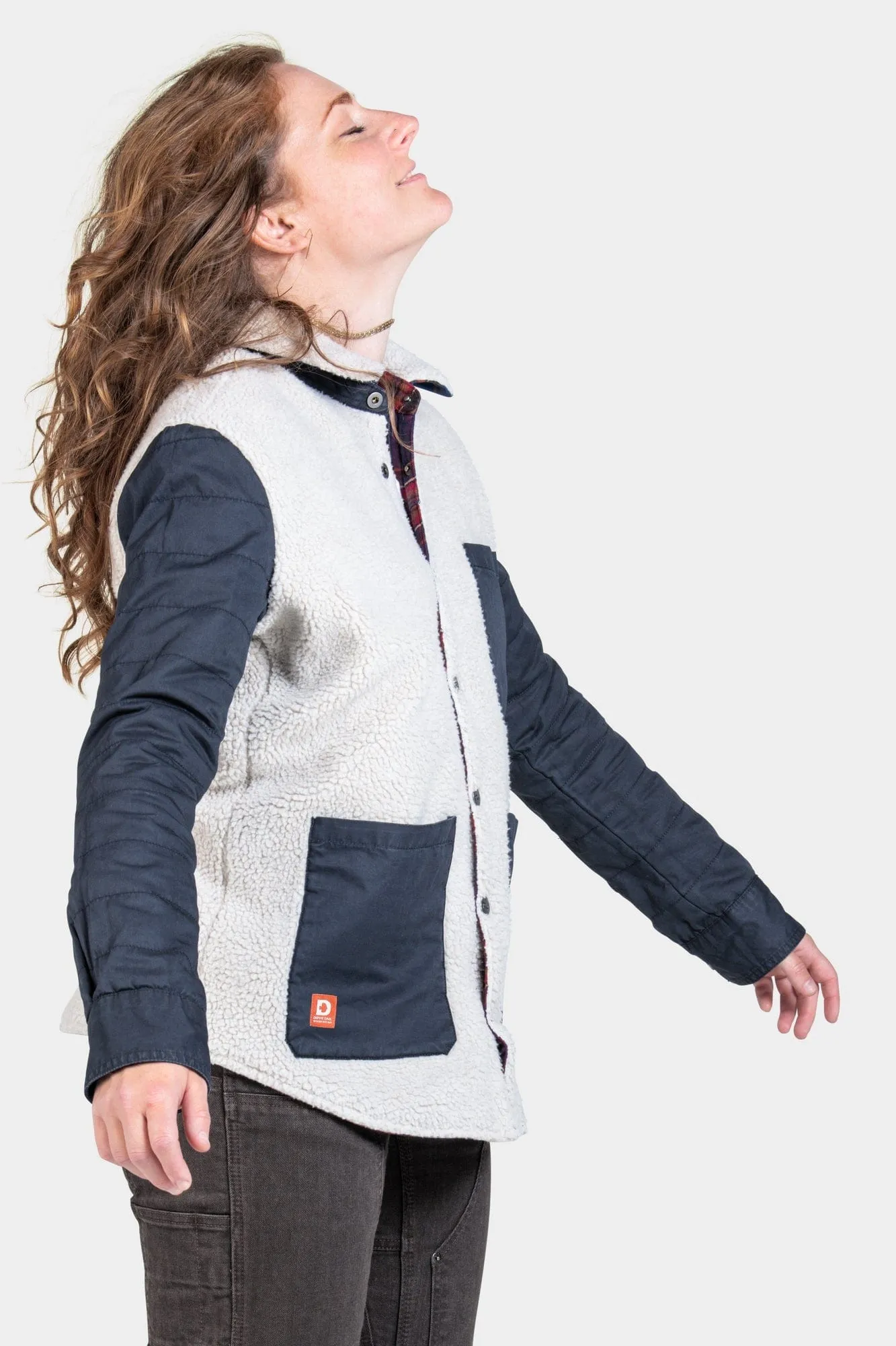 Old School Reversible Work Jacket in American Plaid