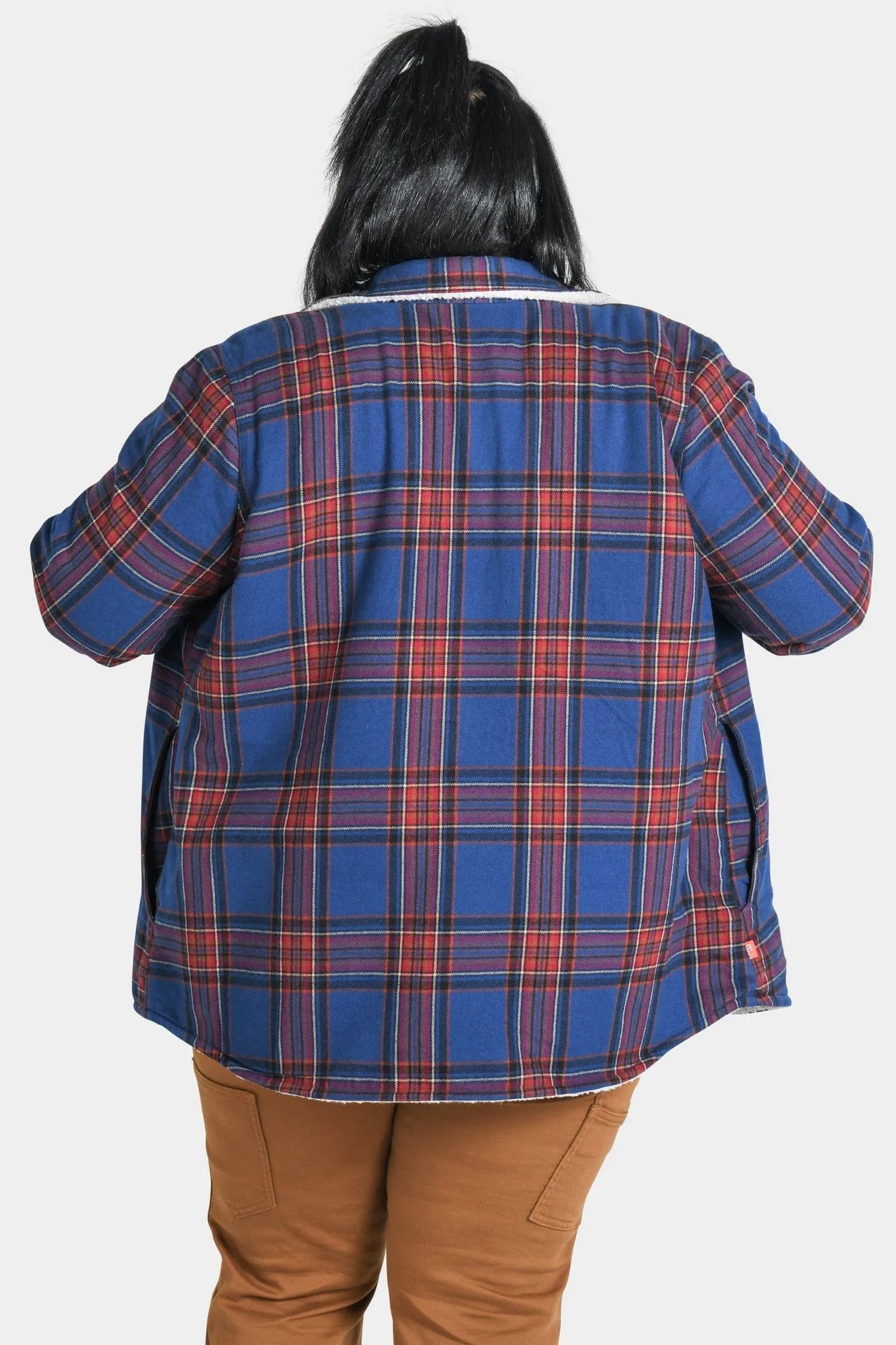 Old School Reversible Work Jacket in American Plaid