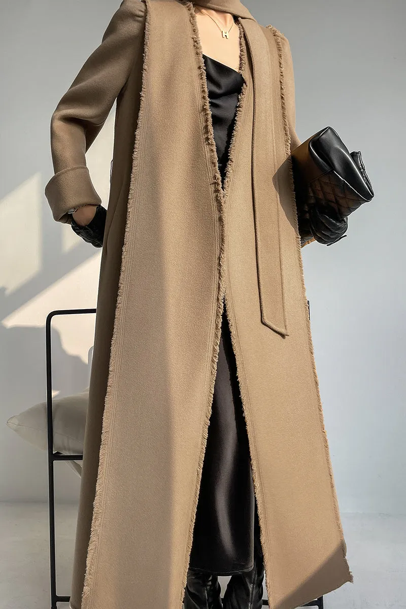 Original handmade double-sided cashmere coat - Fiais