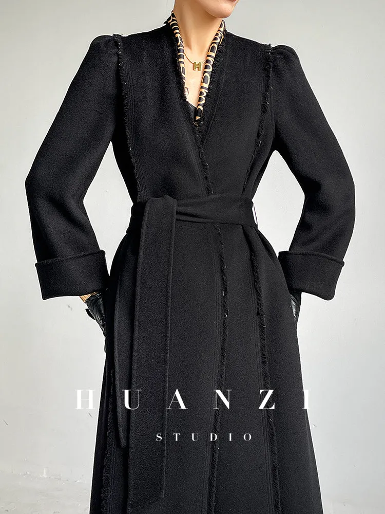 Original handmade double-sided cashmere coat - Fiais