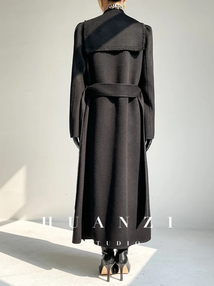 Original handmade double-sided cashmere coat - Fiais