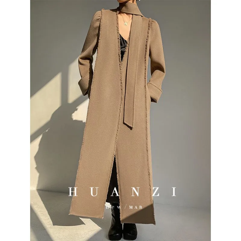Original handmade double-sided cashmere coat - Fiais