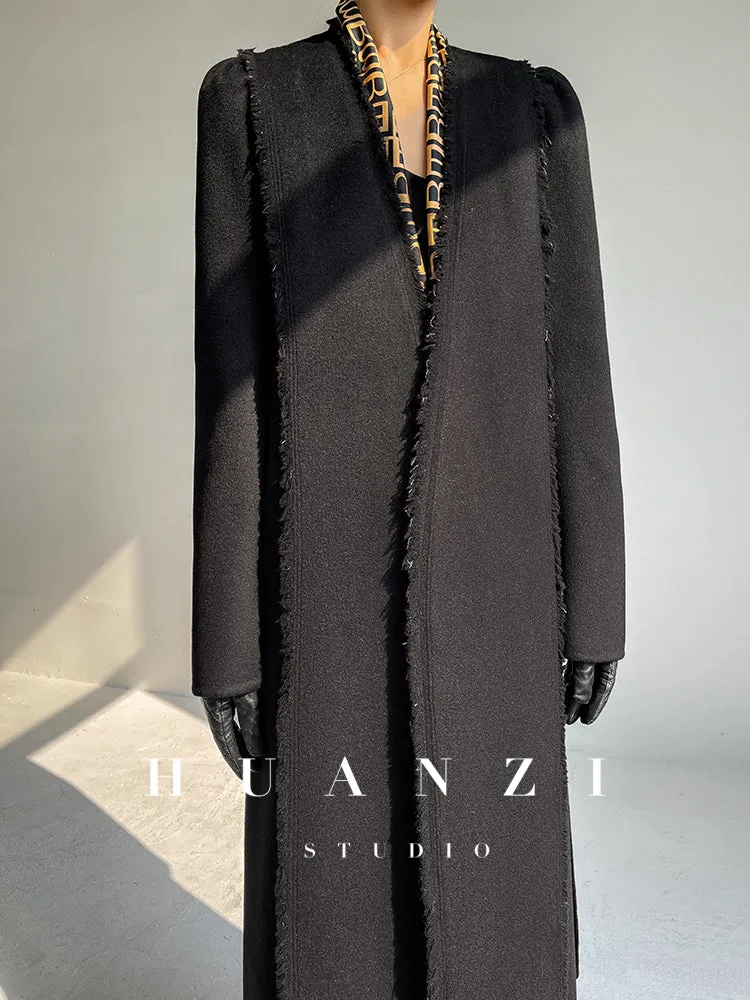 Original handmade double-sided cashmere coat - Fiais