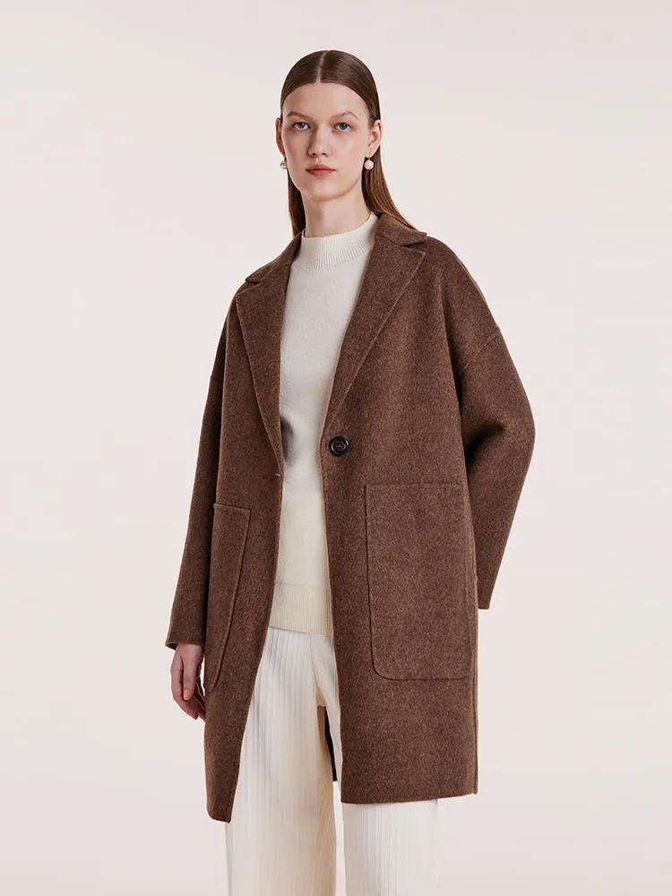 Pure Cashmere Double-Faced Coat