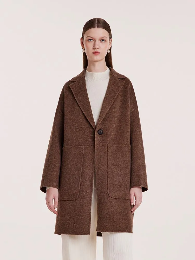 Pure Cashmere Double-Faced Coat