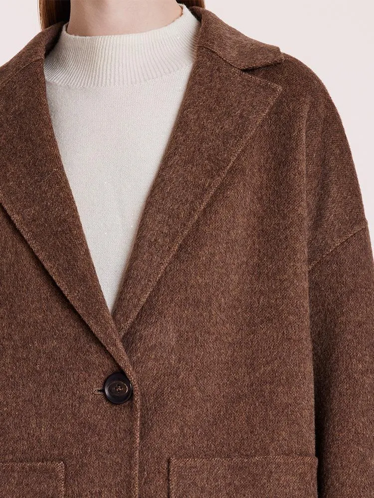 Pure Cashmere Double-Faced Coat