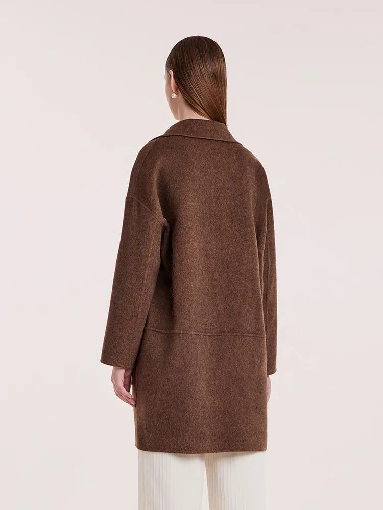 Pure Cashmere Double-Faced Coat