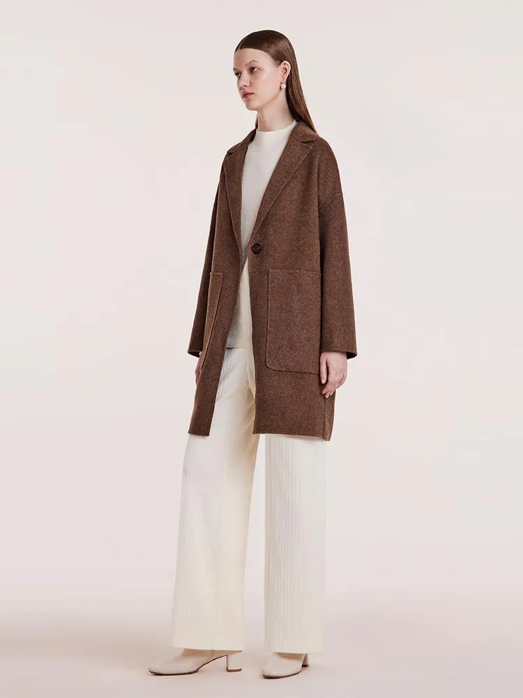 Pure Cashmere Double-Faced Coat
