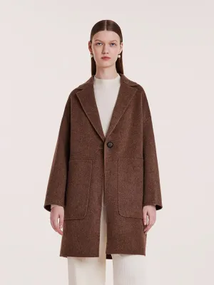 Pure Cashmere Double-Faced Coat