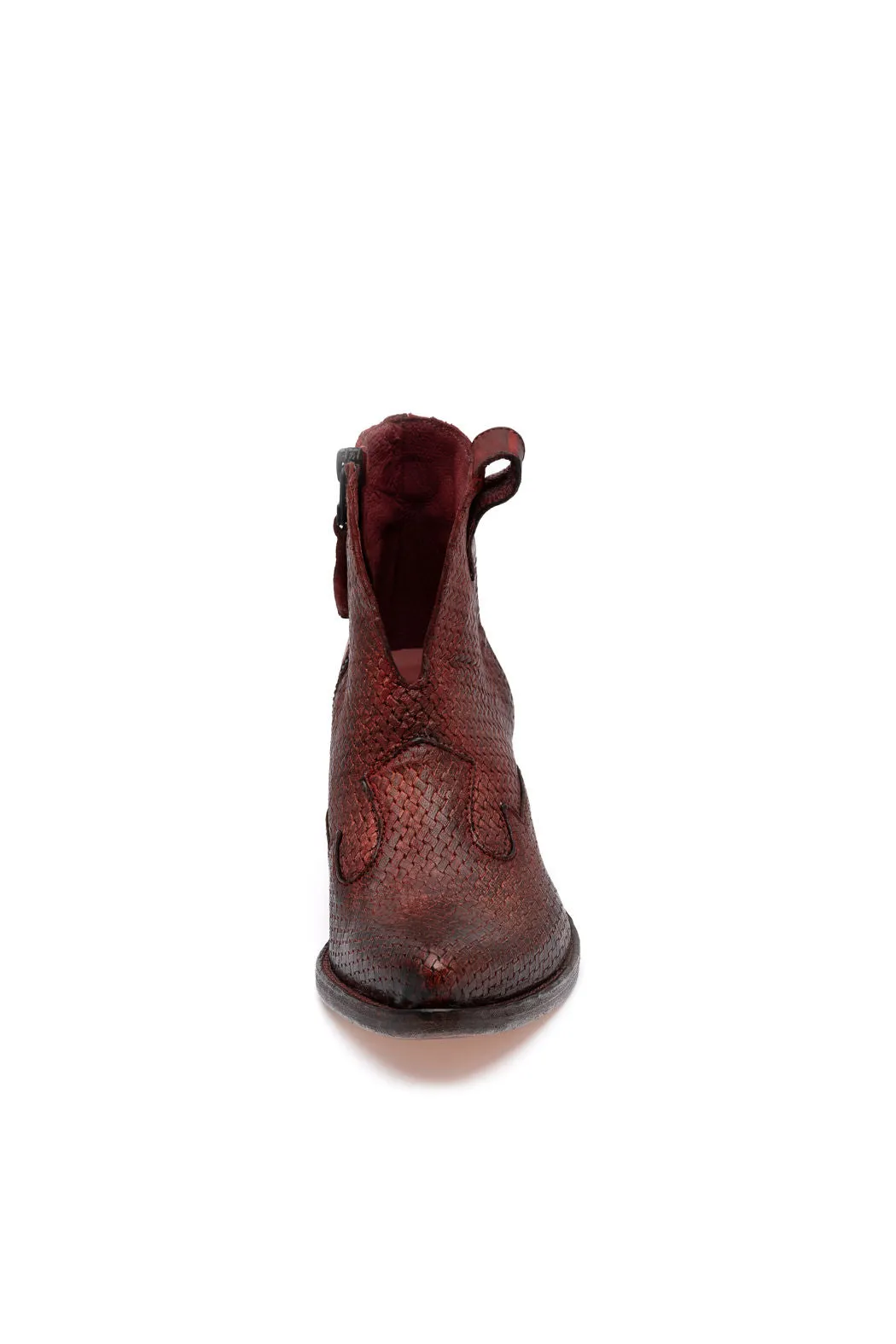 RYDER Keep Red Ankle Cowboy Boots