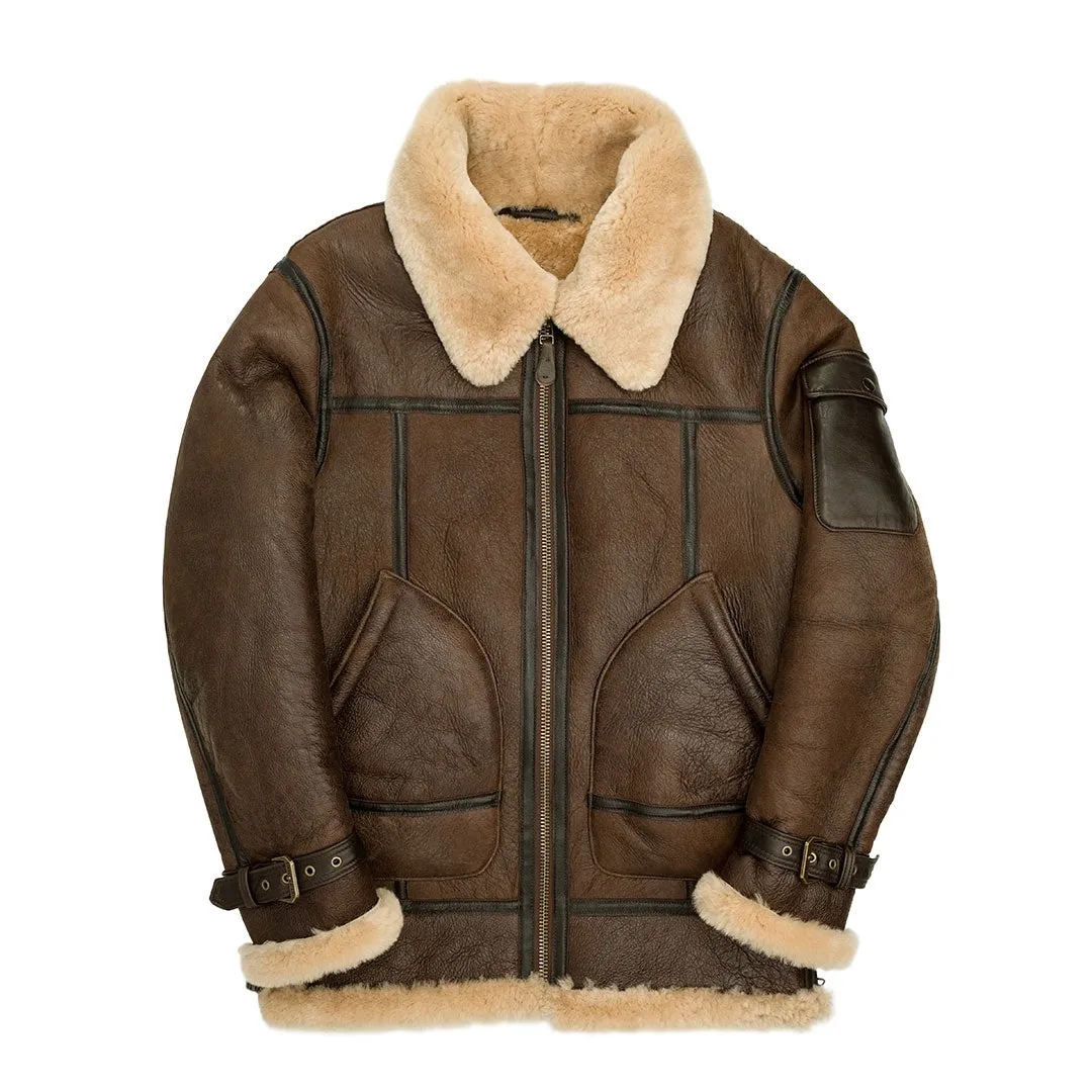 Super fortress bomber Coat | Faux Fur Coat Men's by TJS