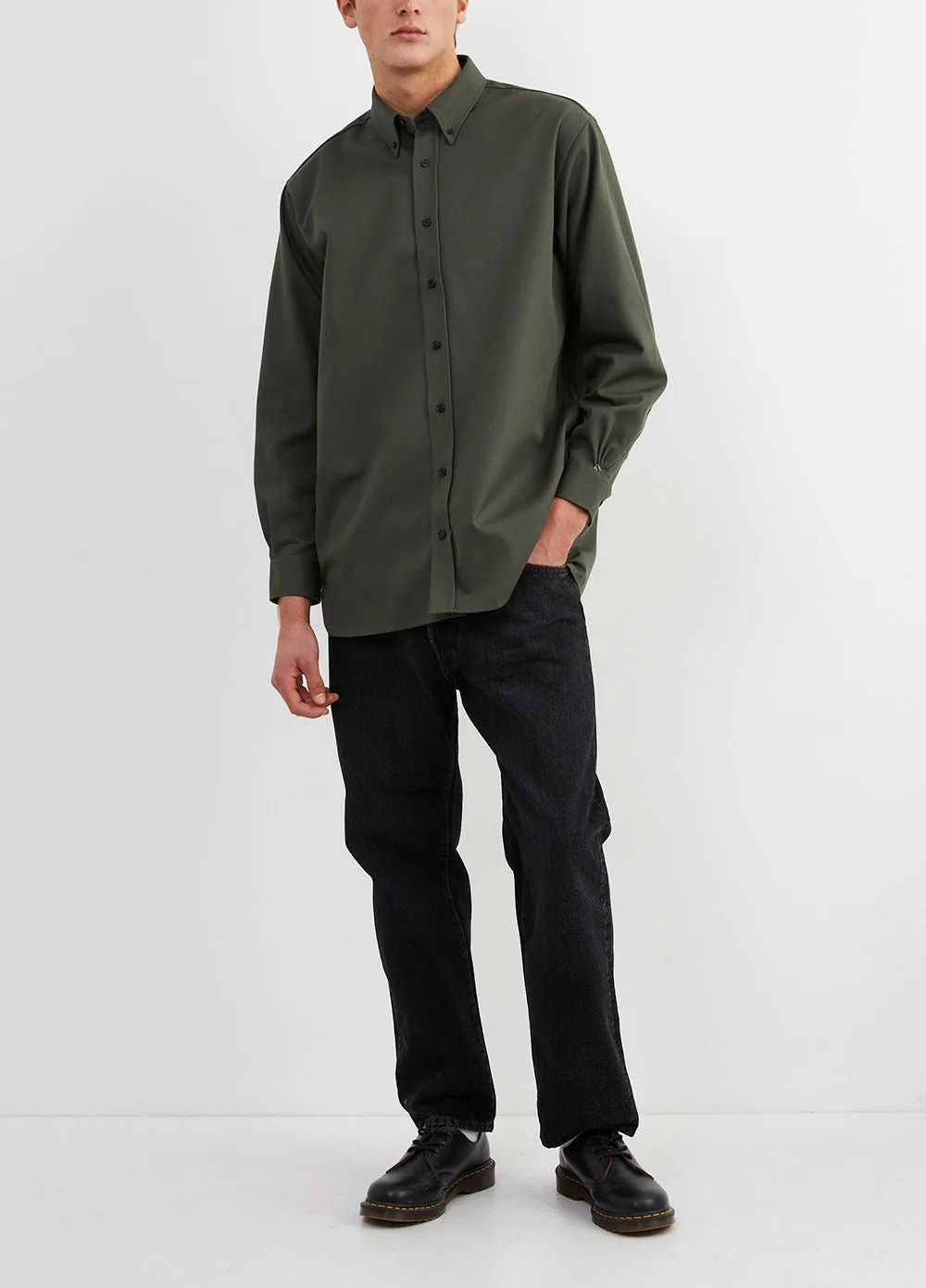 Twill Shirt Jacket
