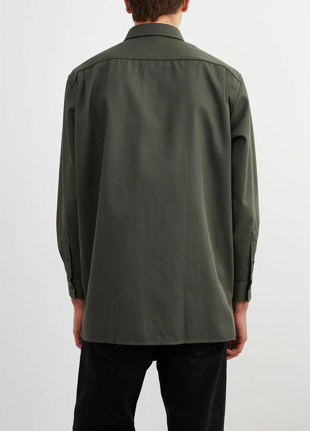 Twill Shirt Jacket