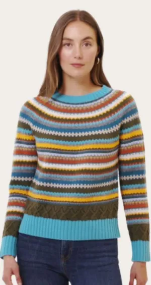 Tyler Boe Fairisle Crew Multi