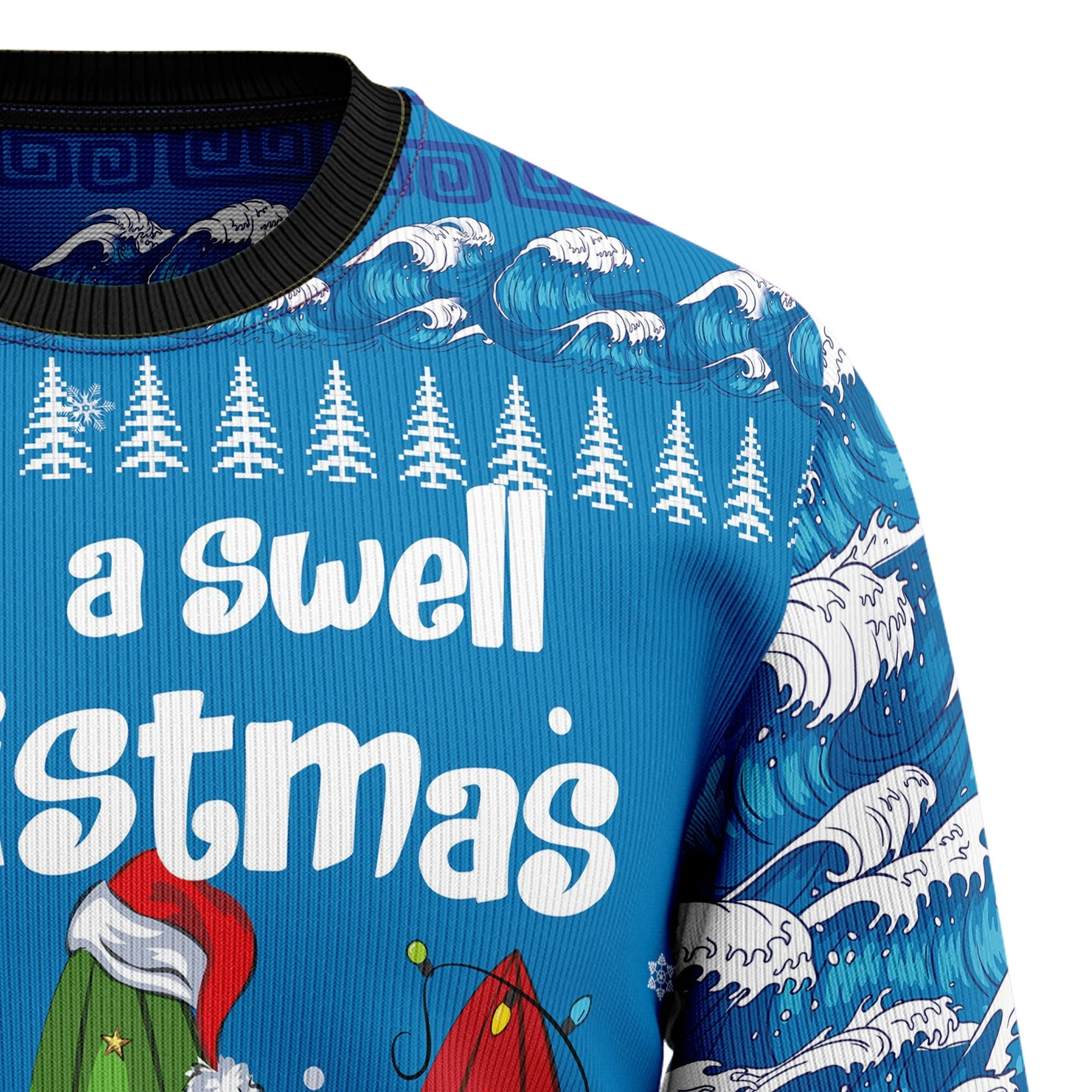 Ugly Christmas Sweater JulesRoche All-Over-Print Cozy Winter