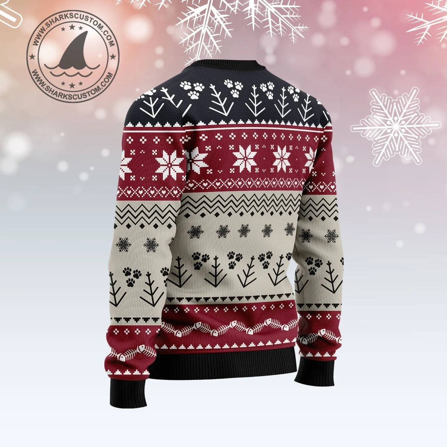 Ugly Christmas Sweater JulesRoche Classic All-Over Print