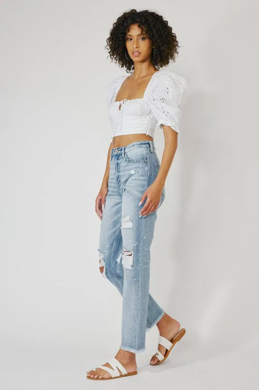 Up Hill High Rise Jeans