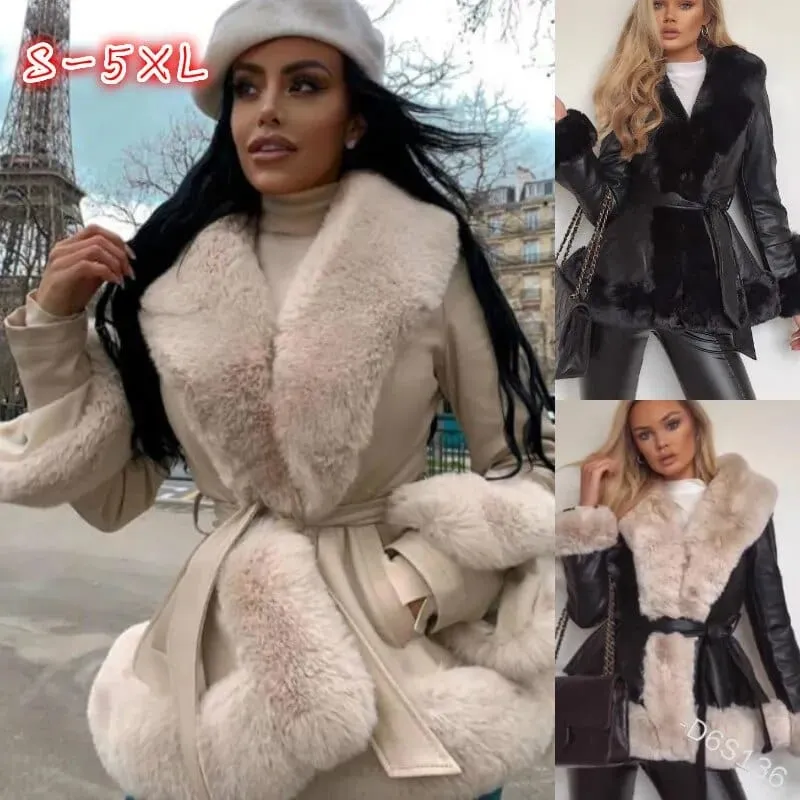 Yareli Fur Jacket Overcoat